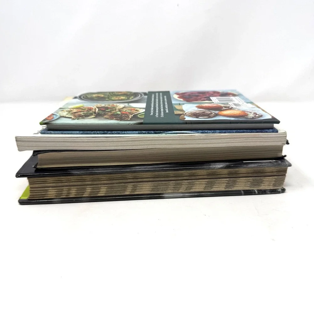 Cookbook Lot of 5 Bobby Flay Big Green Egg Williams Sonoma Pressure Cooker BBQ